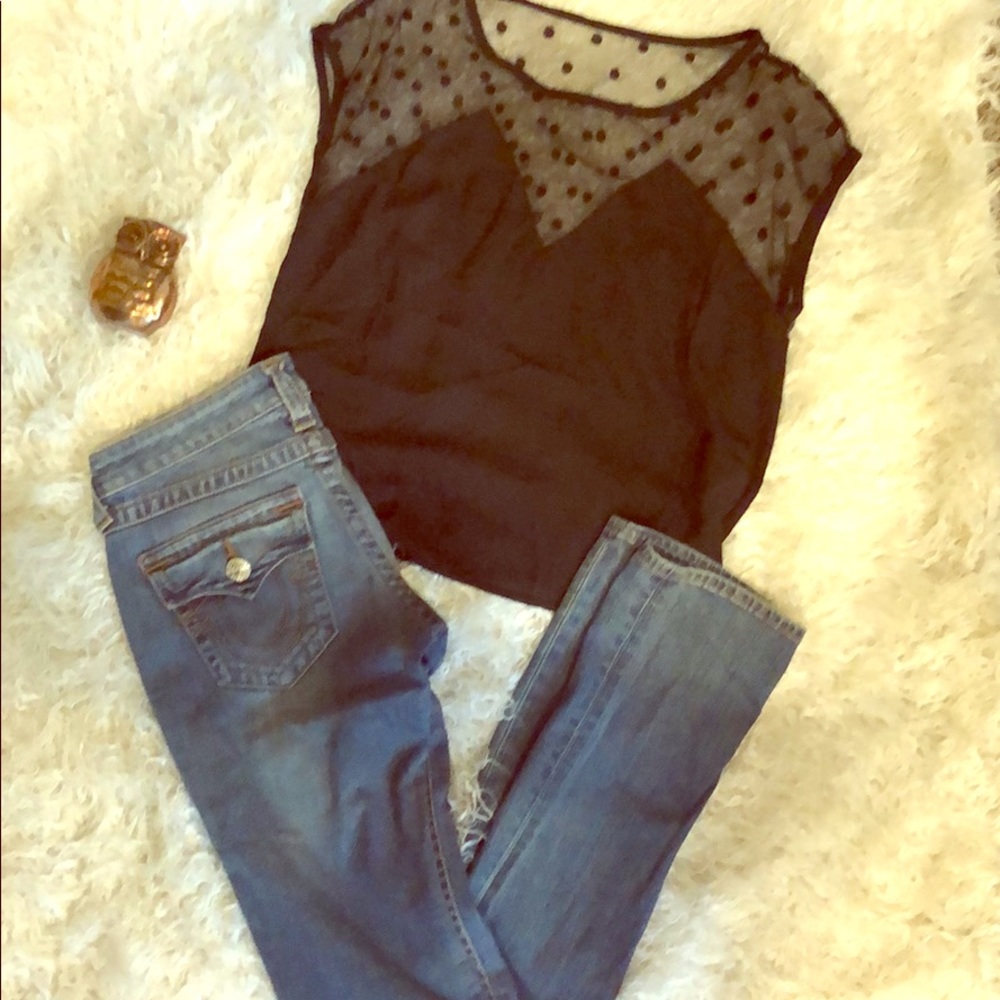 True religion slim straight jeans